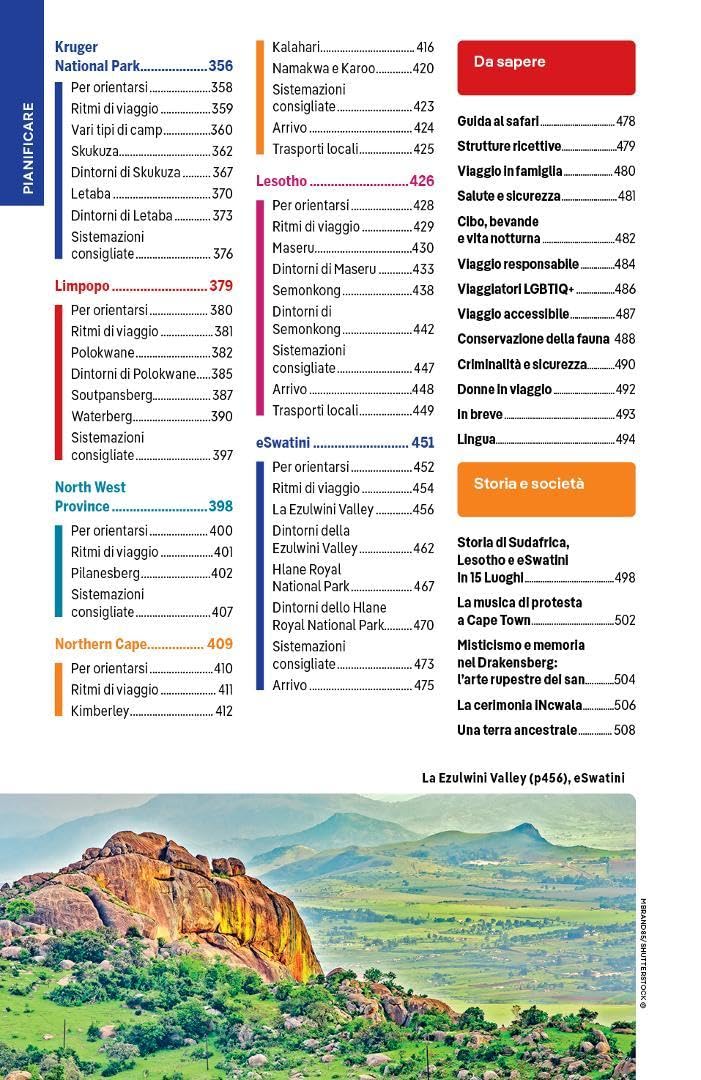 Sudafrica, Lesotho e eSwatini