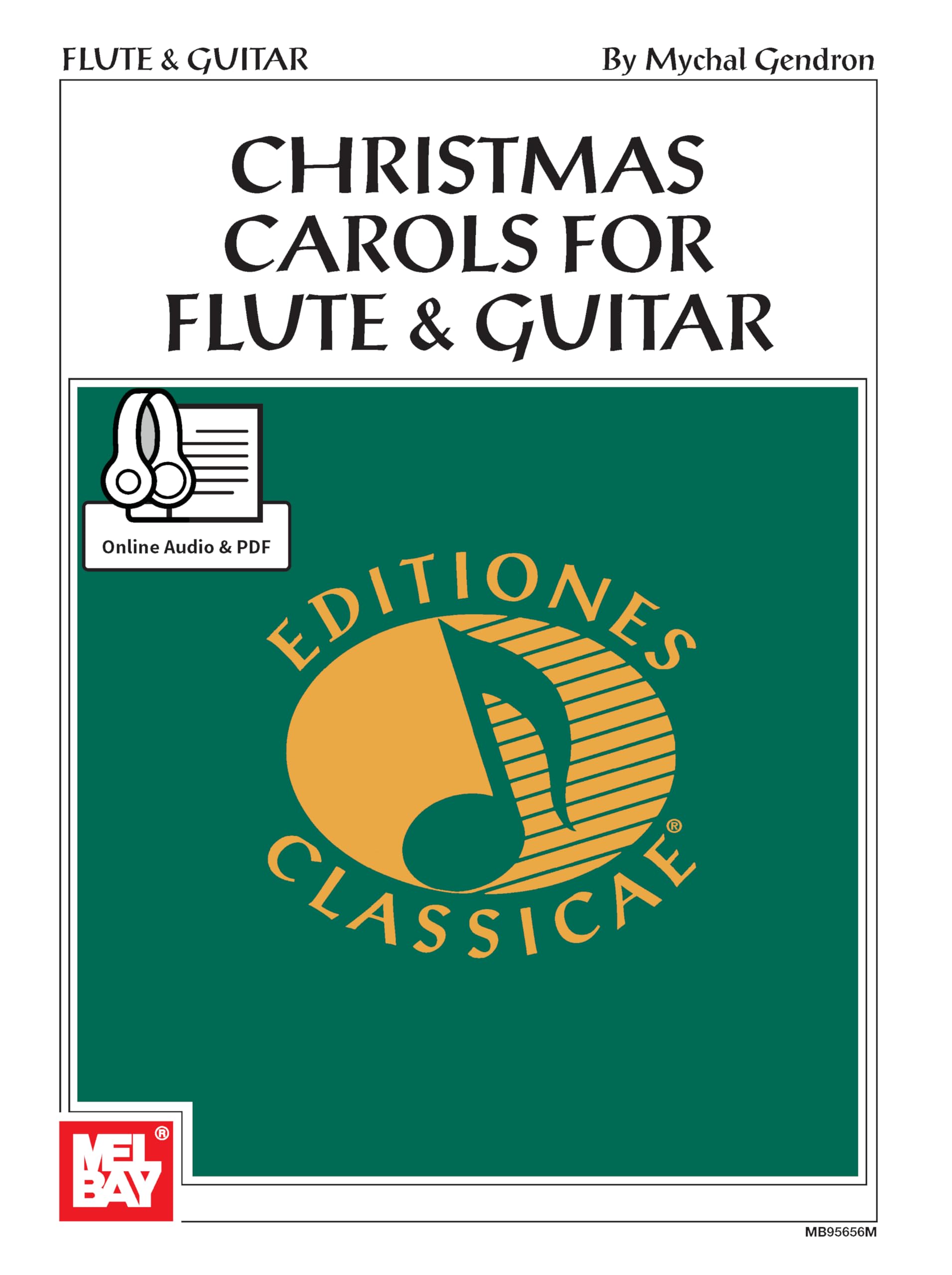 Christmas Carols for Flute & Guitar: With Online Audio (Editiones Classicae)