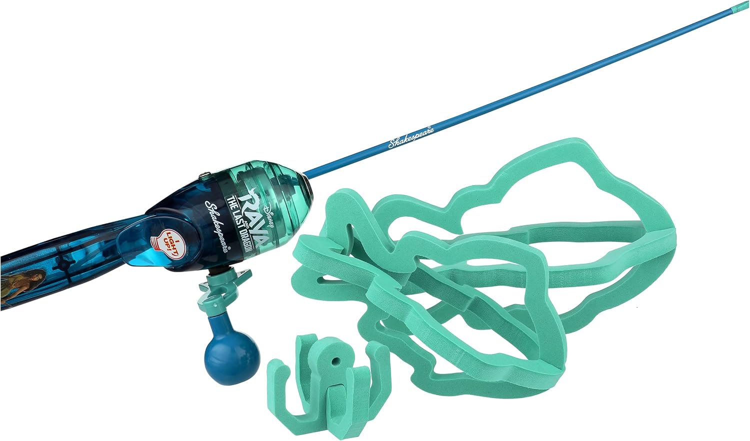 Shakespeare Youth Fishing Rod and Spincast Reel Lighted Kit