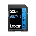 Lexar High-Performance 800x 32GB SDHC/SDXC UHS-I Card (Blue Series), 2-Pack gallery image
