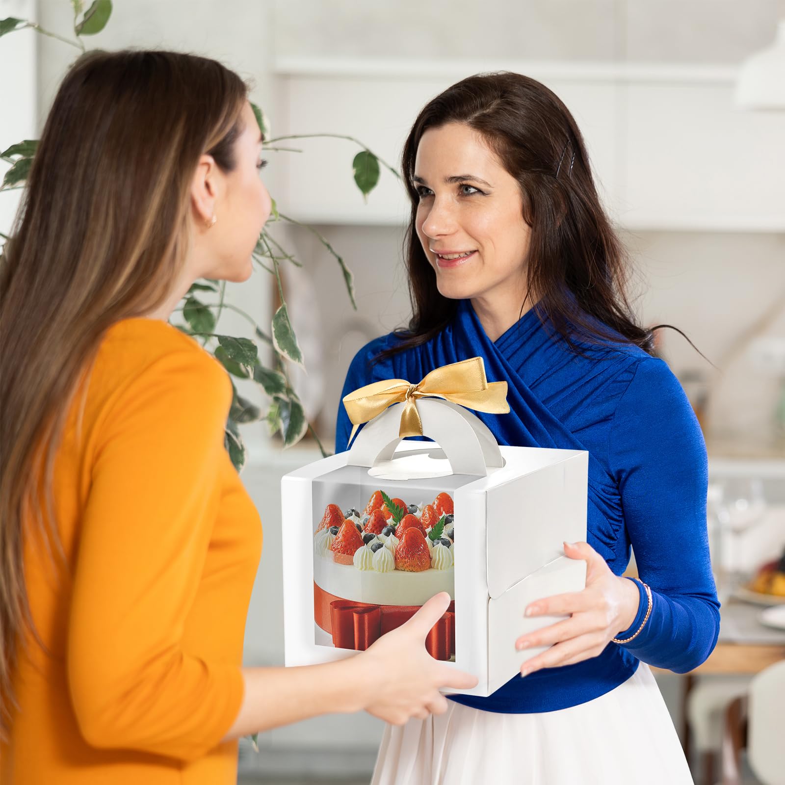 Amazon.com: Savveffort 12 Set 6x6x6 Inches Cake Boxes with Cake