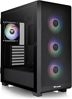 Thermaltake S250 TG ARGB Black