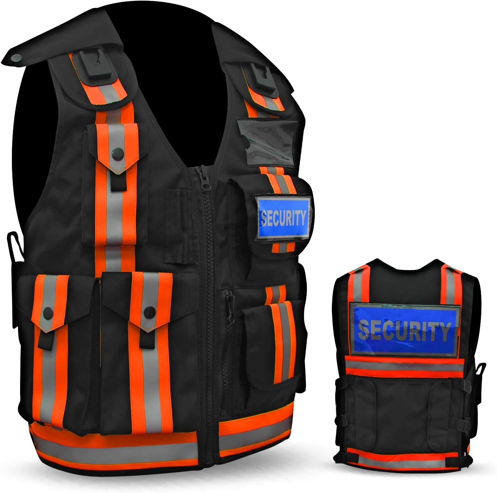 HI VIZ TACTICAL VEST SECURITY DOGHANDLER CCTV ENFORCEMENT
