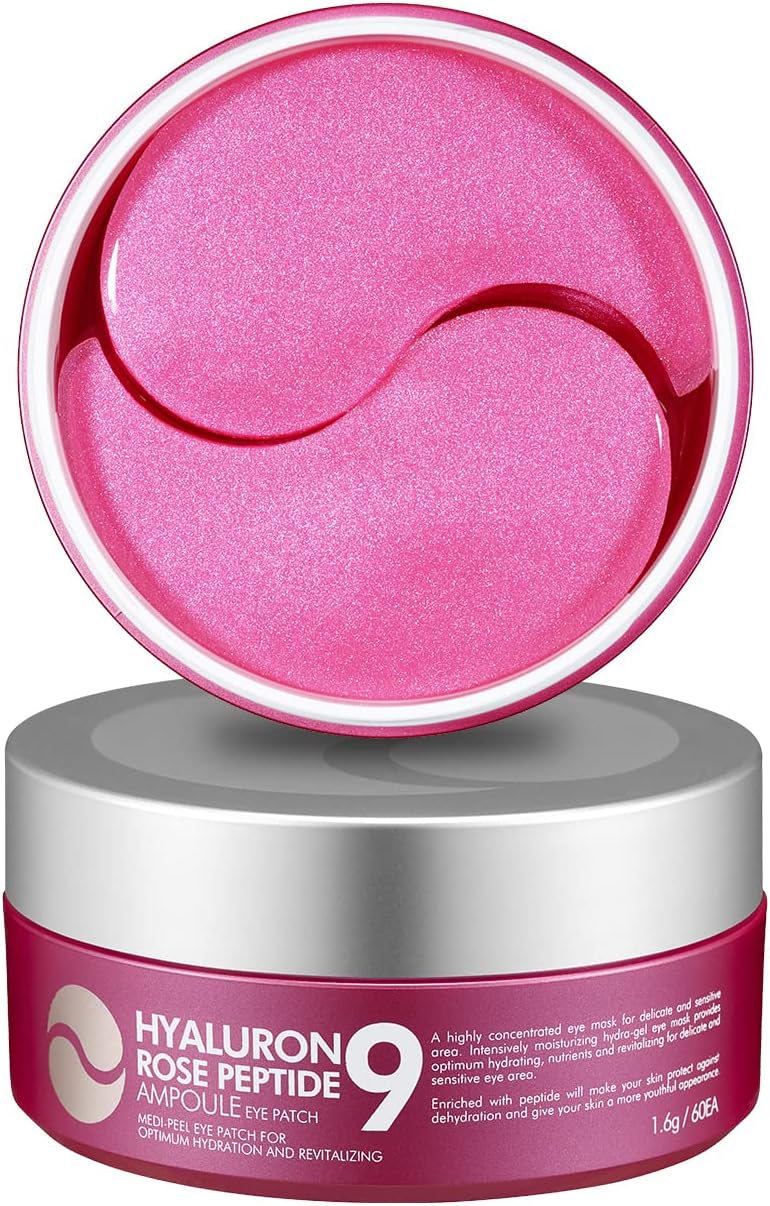 Hyaluron Rose Peptide 9 Ampoule Eye Patch 60 PCS