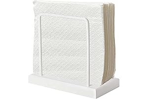 Premium White Napkin Holder: Elevate Your Table Setting