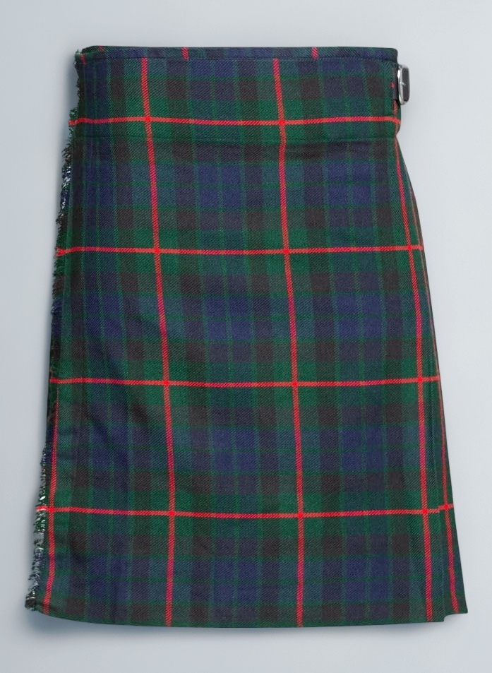 Scottish Tartan Wedding 5 Yard Acrylic Kilt - Smart Casual, Adjustable Buckle, Durable, Comfortable Fit Kilt