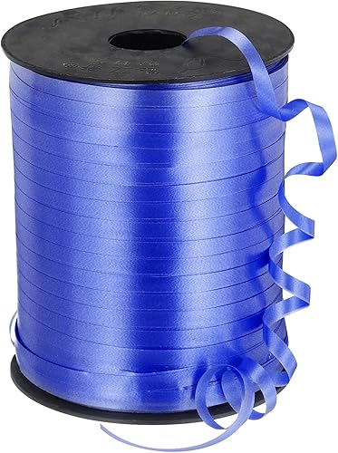 PATIKIL Cinta rizadora de 500 yardas, cuerda metálica de 316 pulgadas para decoración de fiestas, envoltura de regalos, manualidades, azul aguamarina