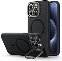 Vista 27 de ESR Funda para iPhone 13 Pro, compatible con MagSafe, protección de grado militar a prueba de golpes, soporte de anillo de cámara integrado, funda