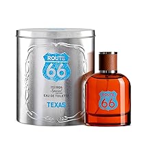 ROUTE 66 Texas | Confezione Regalo Special Edition, Profumo Uomo da 100ml in Scatola di Latta, Fragranza Intensa e Avvolgente