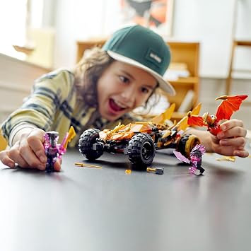 LEGO NINJAGO 71769 Cole's Dragon Cruiser, Toy Blocks, Present, Ride-On Toy, Ninja, Dragons, Boys, Ages 8 and Up