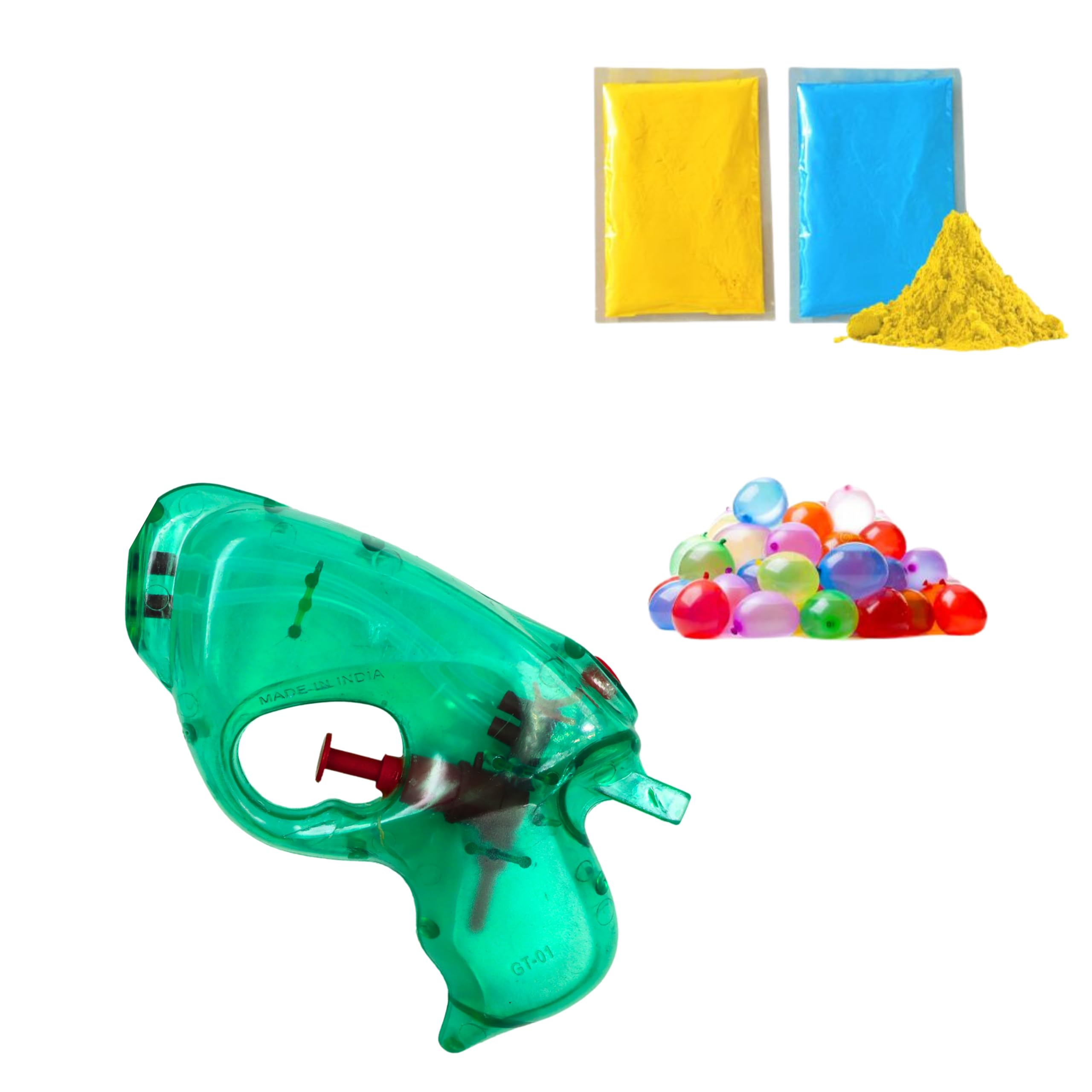 Deal Bindaas Blaster Shape Holi Pichkari Water Gun Easy To Hold In Small Kids Hand Non Pressure Squirt Pistol Water Play Toy Pump, Green (B09QQN1SK2) Amazon Price History, Amazon Price Tracker