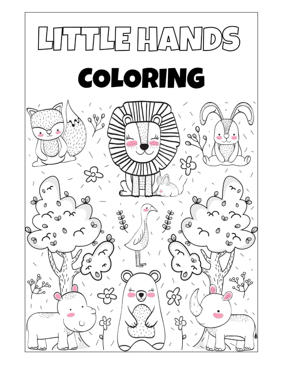 Little Hands Coloring: A Fun and Easy Coloring Book for Kids Ages 3–8