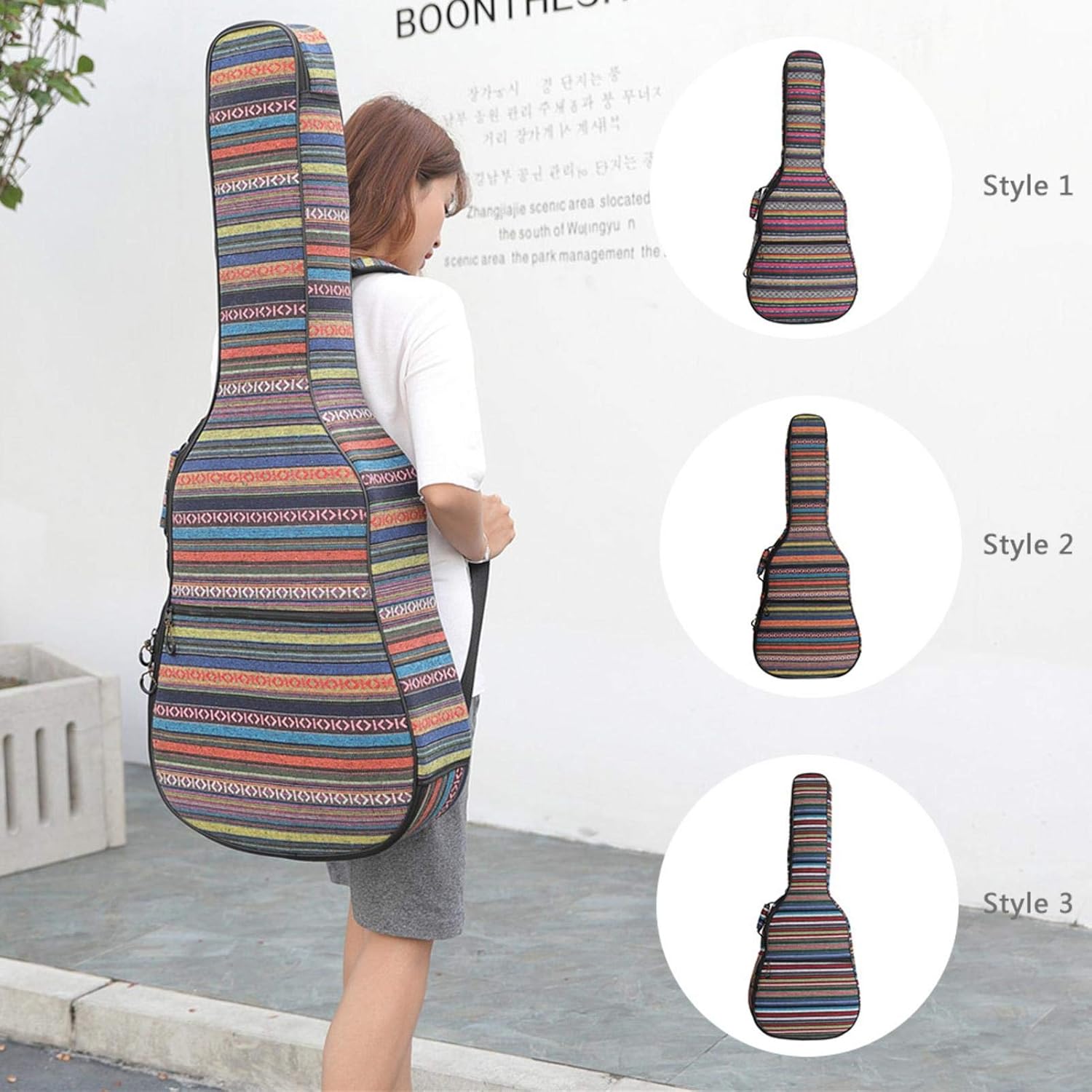 Amazon.co.jp: LEKING ギターケース レザー 軽量 ギグバッグ