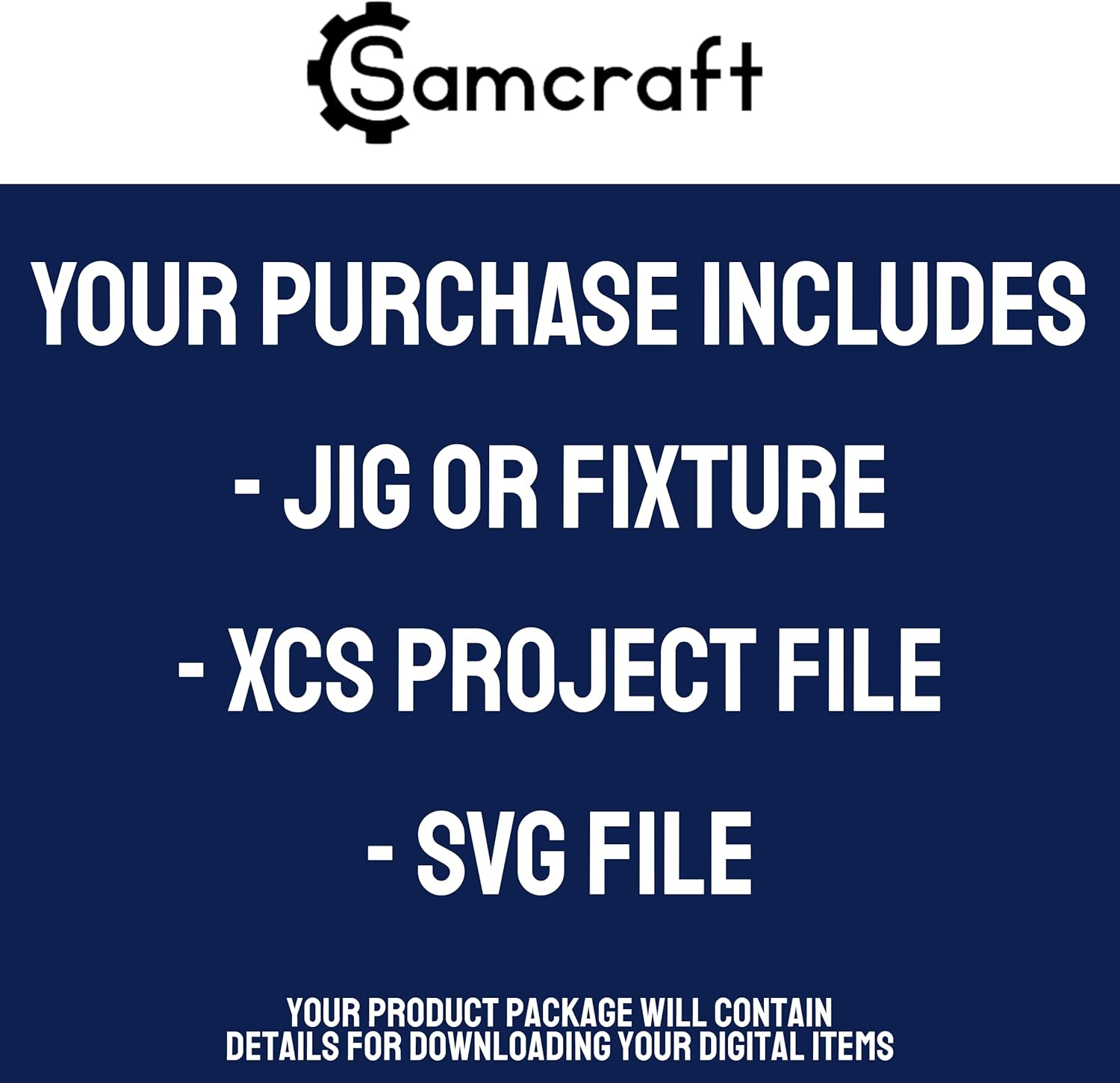 Samcraft Rectangle Patch Jig for xTool F1 - Holds 3x2 and 3.5x2.5 Inch Leather Patches for Engraving
