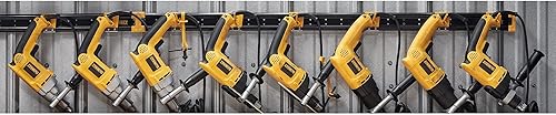 Miniatura 3 de DEWALT Organizador de herramientas, ganchos para herramientas eléctricas con cable, 8 piezas, compatible con sistema de almacenamiento de taller