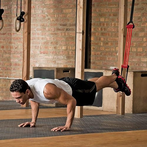 Miniatura 3 de Sistema de asistencia Lifeline Pull Up Revolution para mejorar la fuerza de brazos, hombros y pecho con dominadas asistidas y dominadas, 3 x 10 x