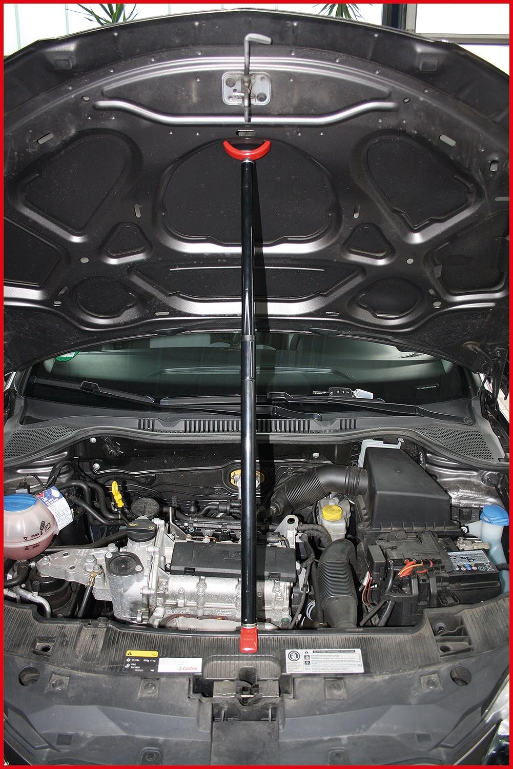 KS Tools 140.2178 Teleskop-Motorhauben- und Heckklappenstütze, 64-109cm