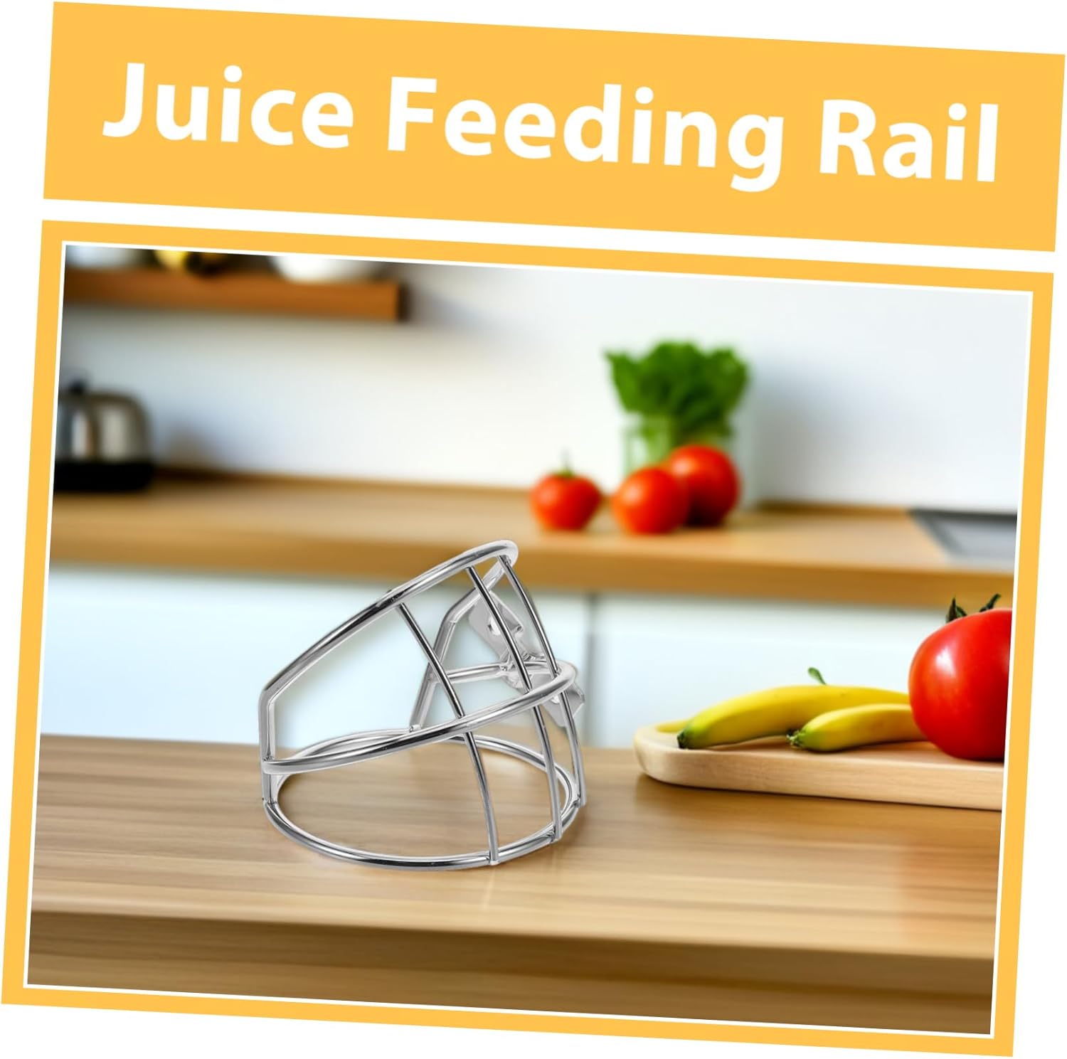 SHOWERORO Automatic Juicer Machine Lower Guide Rail Track for Orange Juice Extractor Smooth Feeding Easy Installation Replacement Parts for Efficient Juice Extraction