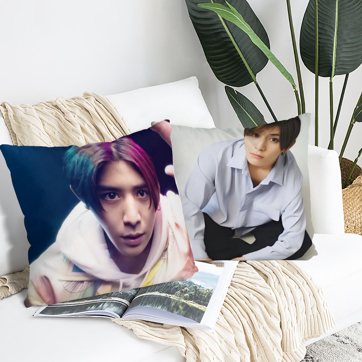 Amazon.co.jp: 山田.涼介 やまだ りょうすけ クッションカバー 2枚