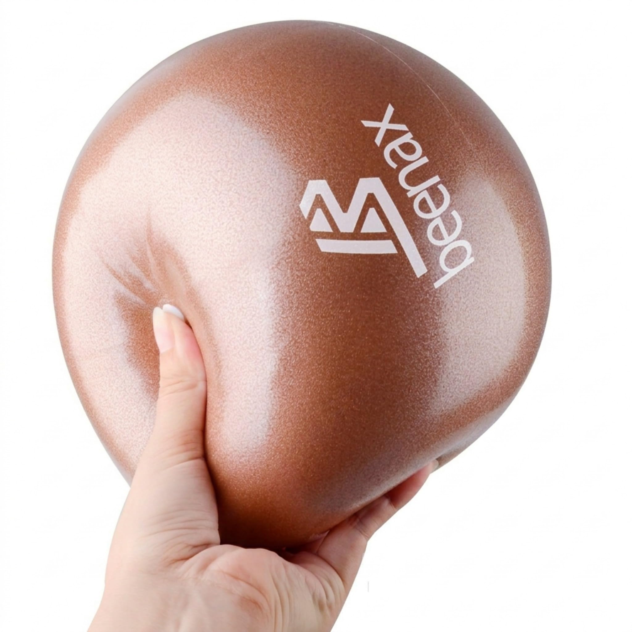 Beenax 23cm Soft Pilates Ball - 9 Inch Exercise, Mini Barre, Gym Ball - Perfect for Yoga, Pilates, Core Training, Physical Therapy and Balance (Home & Gym & Office)