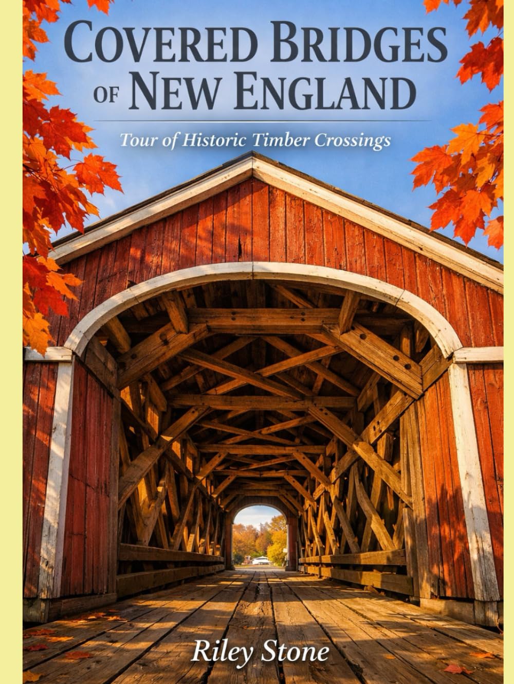 COVERED BRIDGES OF NEW ENGLAND: Tour of Historic Timber Crossings      Hardcover – January 13, 2026