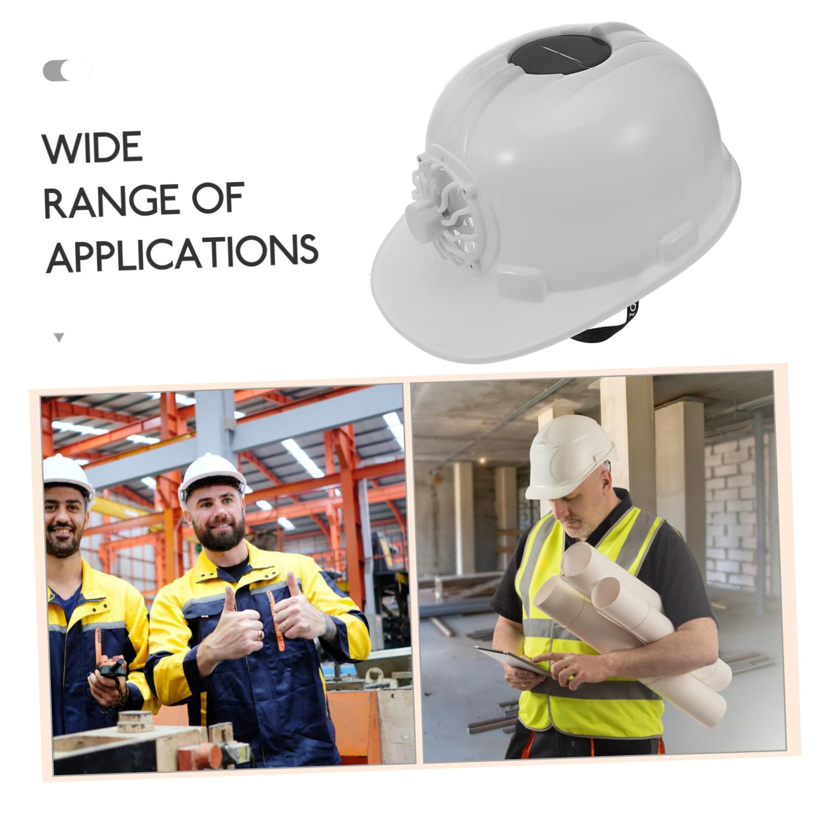 Casco Ventilador Construcción Sombrero Hombres Casco Ventilador Ventilador De Solar Casco con Ventilador Solar Casco con Ventilador Sombrero De Trabajo Casco De