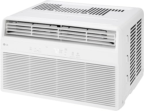 Vista 62 de LG Aire acondicionado de ventana de 10000 BTU [2023] Control remoto con aplicación WiFi, filtro ultra silencioso, lavable, enfría 450 pies cuadrados