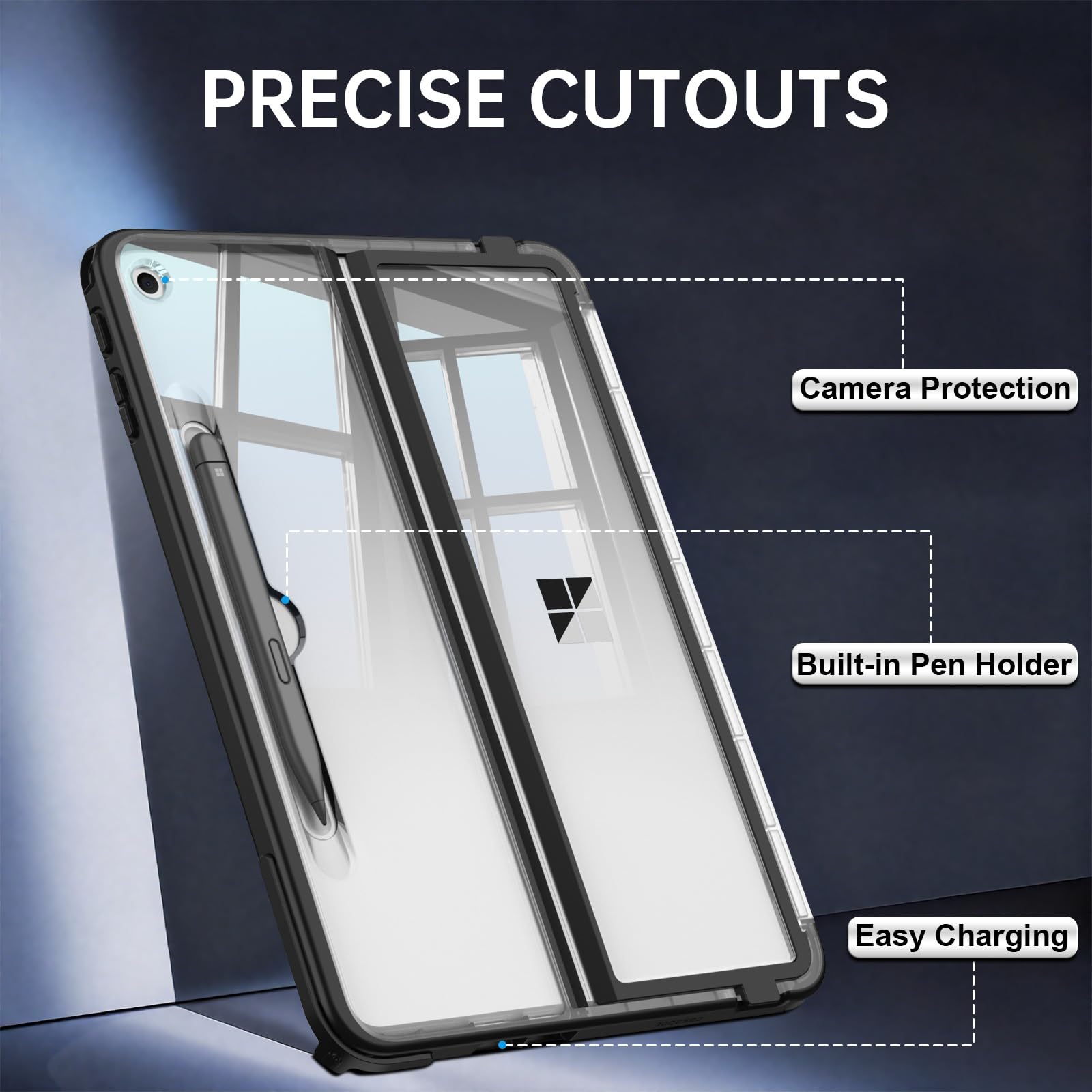 Amazon.co.jp: Fintie for Microsoft Surface Pro 12 ケース カバー