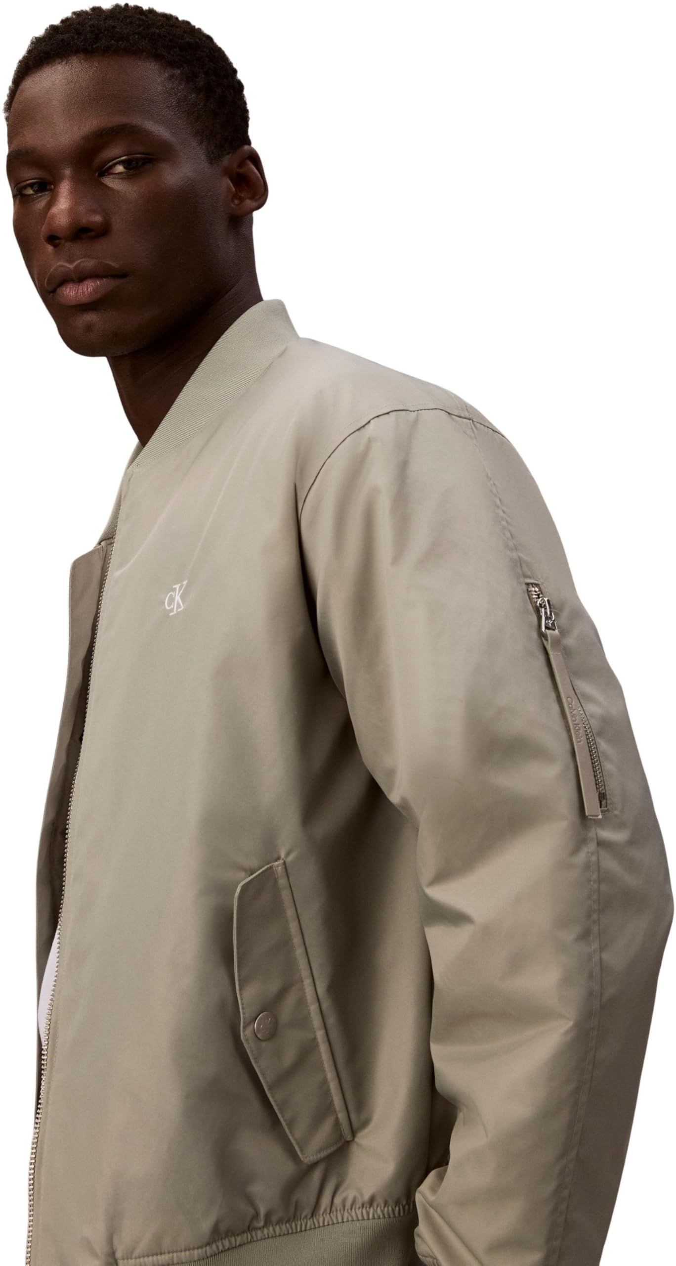 Calvin Klein Kurtki Mężczyźni Ls Jeans Hero Bomber Lv04rc526g