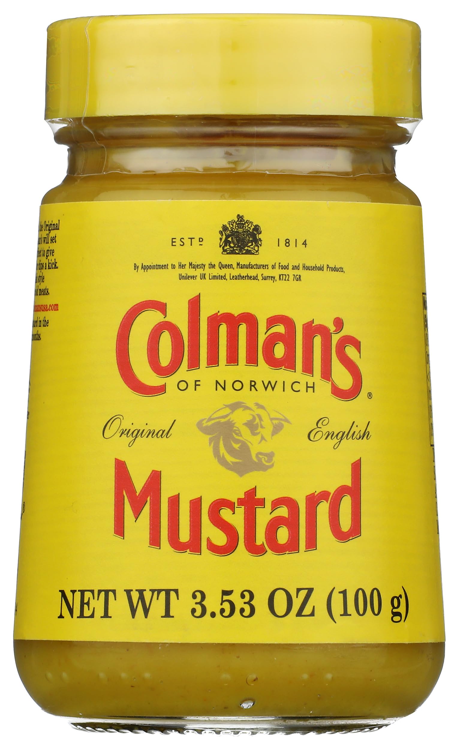 Colmans Mostaza preparada 6 x 3.54 onzas