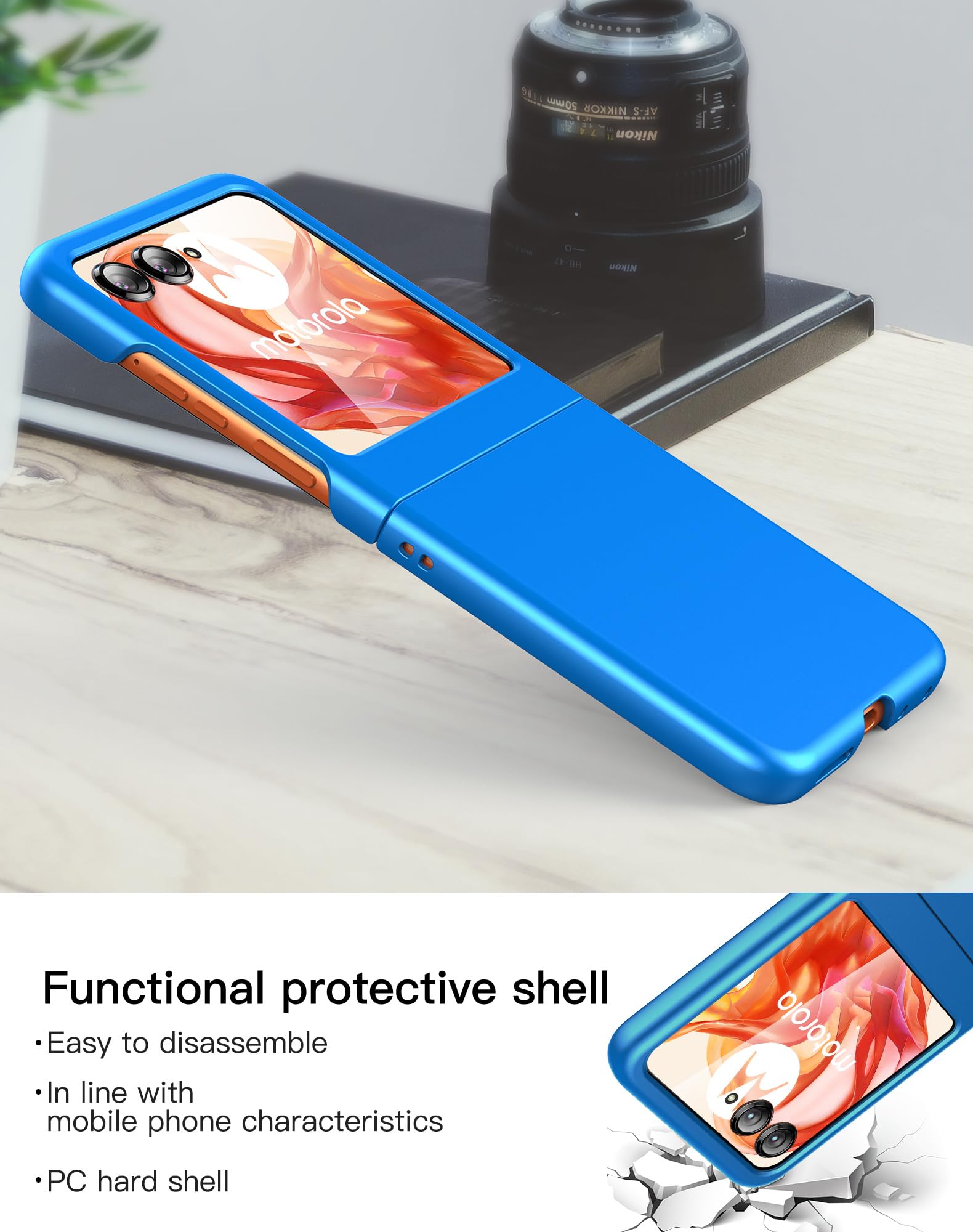 Foluu Custodia Per Motorola Razr 50/60 [non Per 50 Ultra