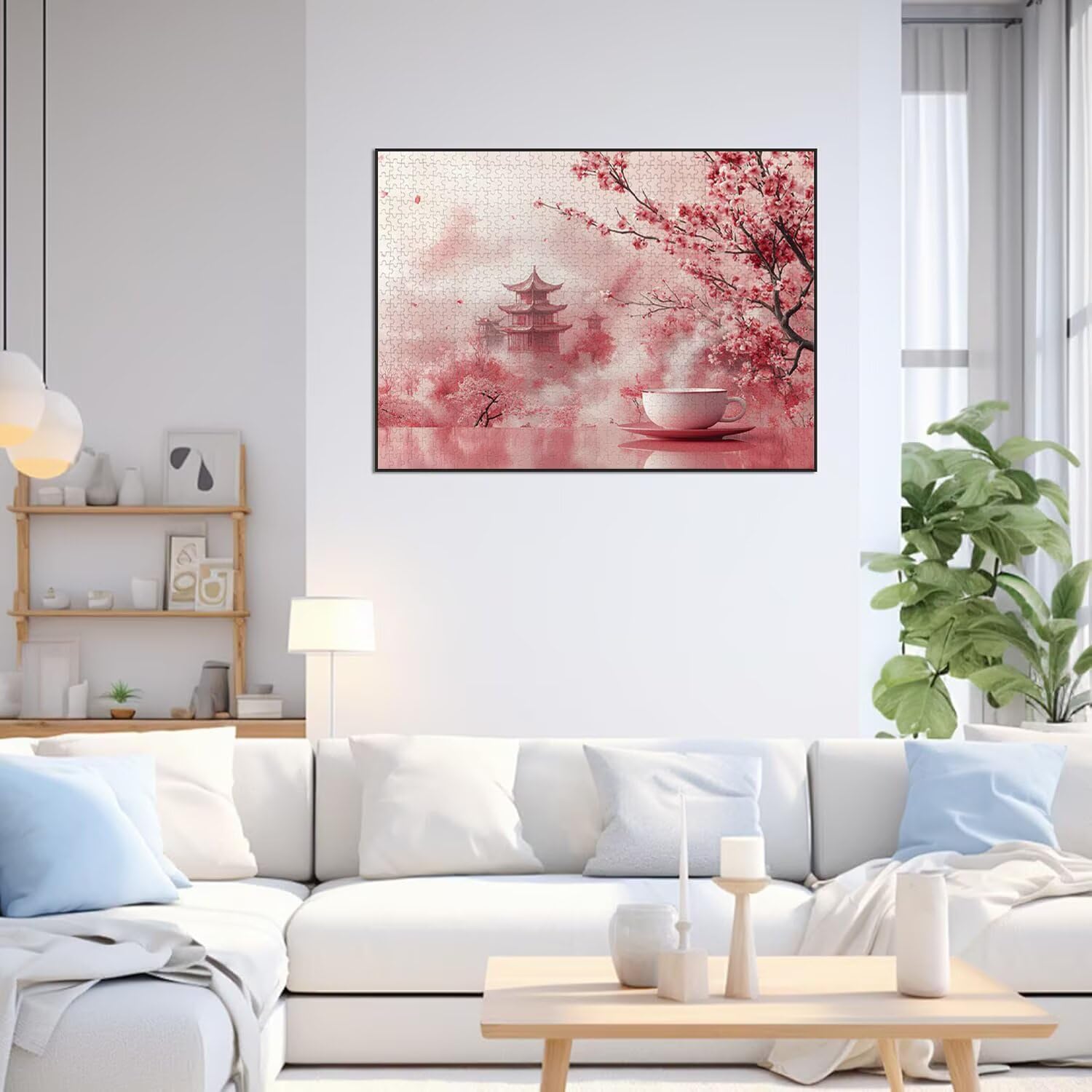 Puzzle 4000 Pezzi Il paesaggio Puzzle Classici per Gioco Familiare, n-361 | Impossibile Puzzles, Intrattenimento Creativo, Rilassamento e Intelligence, Regalo per Amore e Amico, ciliegio in fiori