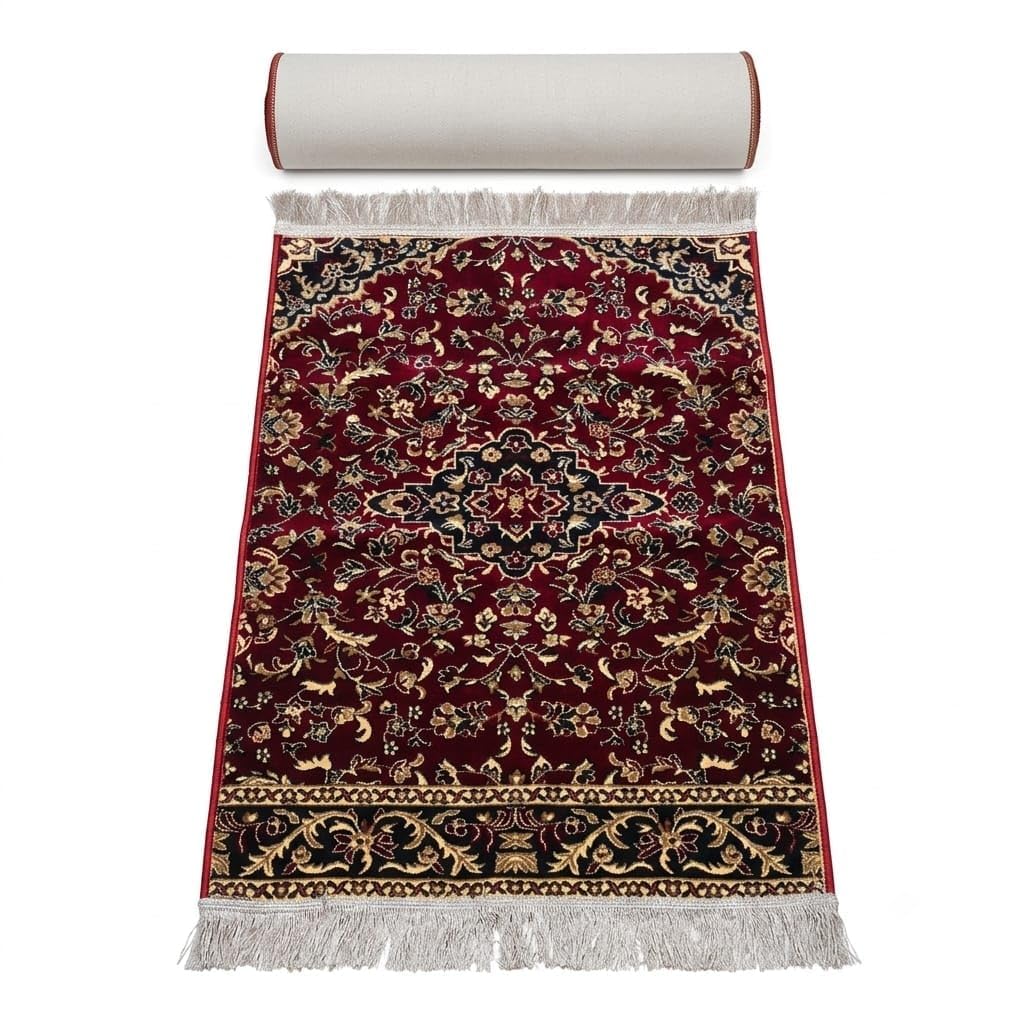 Riyaz-ul-Jannah Soft Velvet Prayer Mat (Assorted) | Thick Islamic Janamaz | Comfortable Sajjadah for Namaz & Daily Prayer | Premium Muslim Prayer Rug for Men, Women & Kids-picture-27
