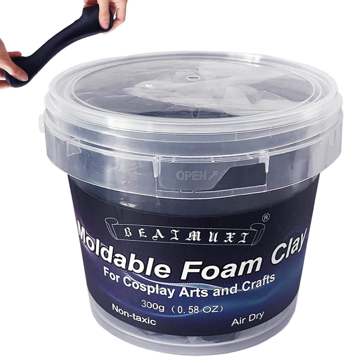 Buy Foam Clay Cosplay Moldable Air Dry Foam Clay Craft Lightweight