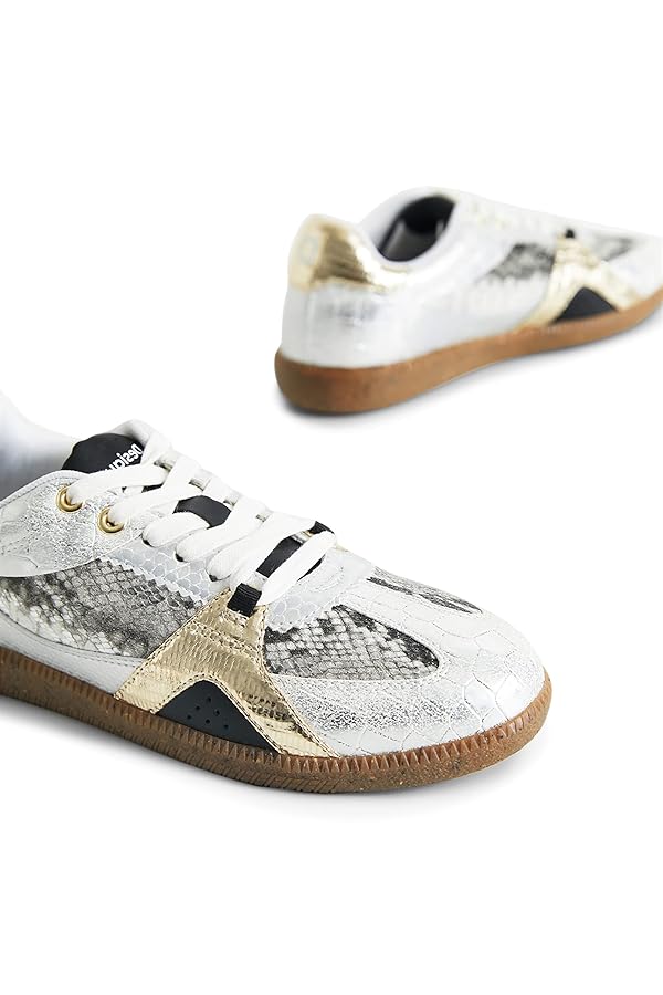 Amazon.com | Desigual Women's Shoes 4 Woman PU Sneakers Low