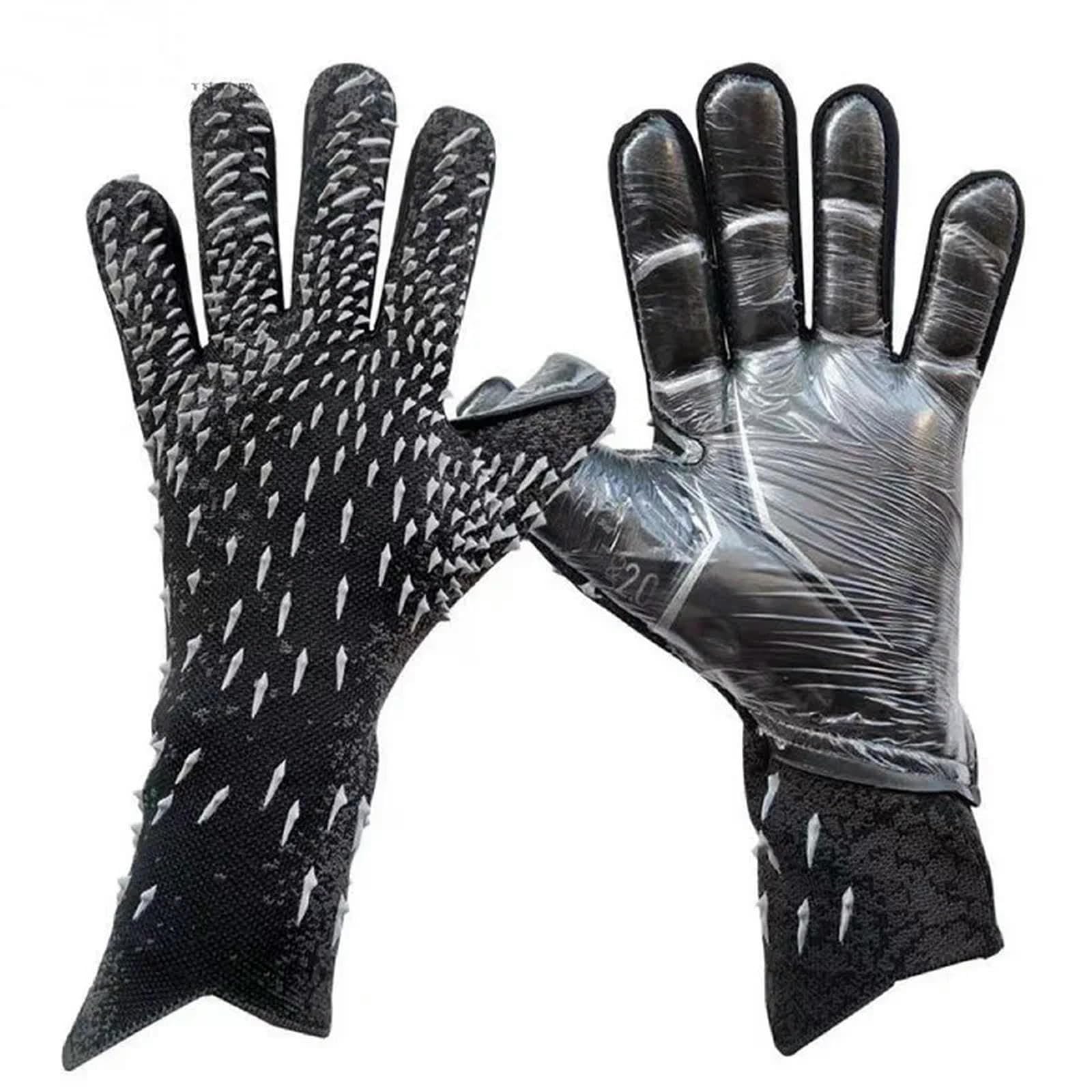 ESUKAR Goalkeeper Gloves, Strong Grip for Soccer Goalie Goalkeeper Gloves with Size 6/7/8/9/10 Football Gloves for Kids Youth and Adult, WYXDYSJWM Latex Football Gloves