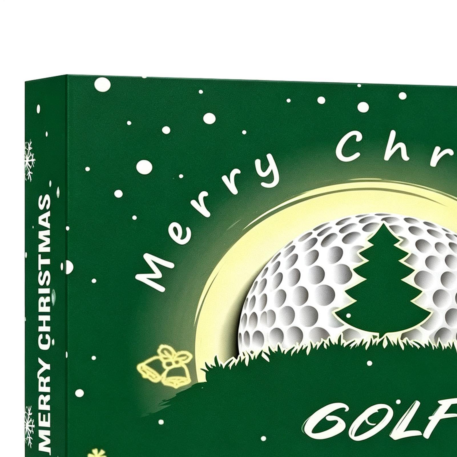 Golf Advent 2026 Calendrier de Noël Réutilisable 24 Jours