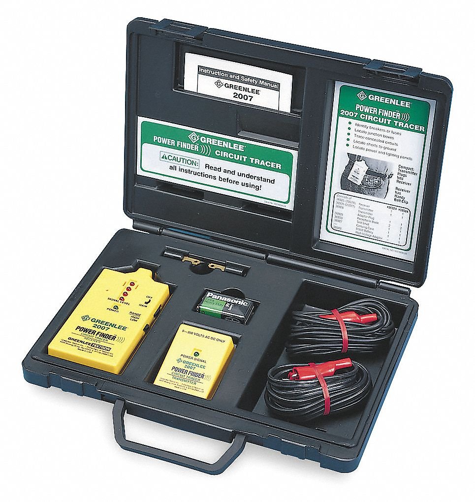 Greenlee 2007 Power Finder Closed Circuit Tracer - Hand Tools