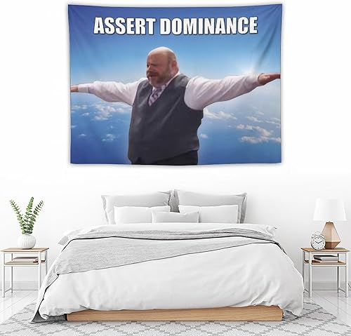 Miniatura 7 de BionZax Bertram Superior Assert Dominance - Tapiz de pared para dormitorio, dormitorio universitario o sala de estar, 30 x 40 pulgadas, tapices
