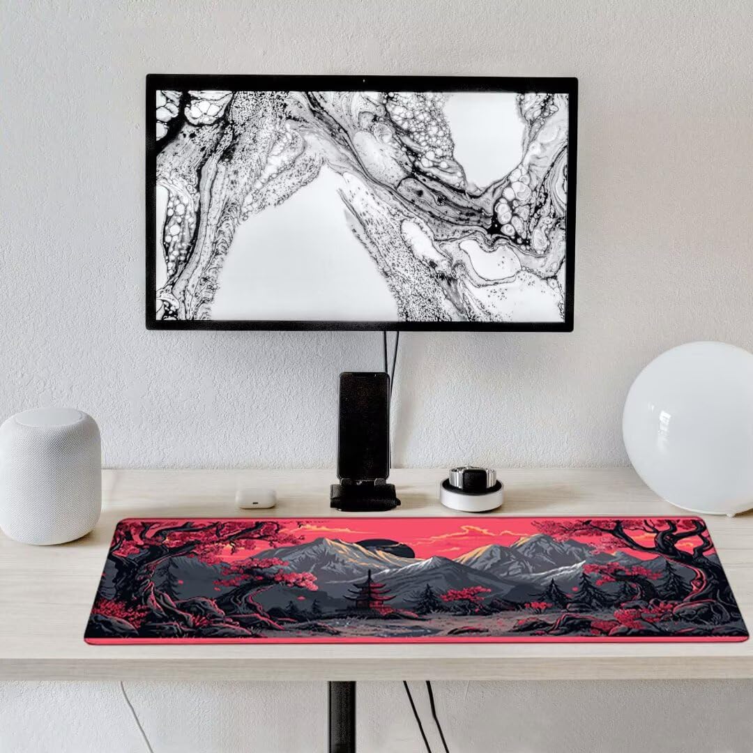 Podkładka pod mysz, podparcie nadgarstka, podkładka pod mysz z antypoślizgową gumową podstawą, ergonomiczna podkładka pod mysz do komputera, laptopa, do użytku biurowego, kompatybilna z myszami