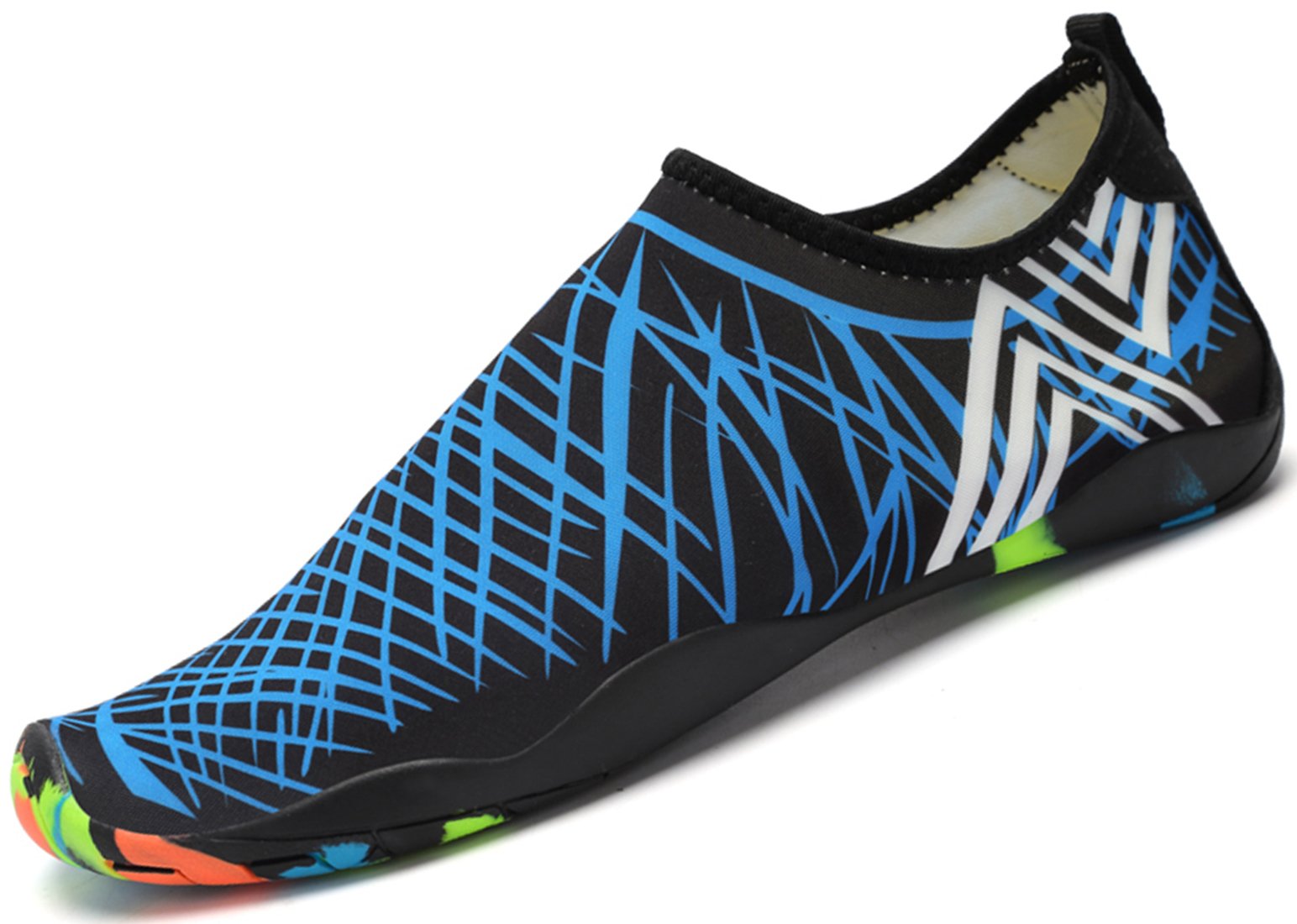 SAGUARO Unisex Zapatos de Agua Deportes Acuáticos Calzado de Natación Escarpines Hombre Mujer para Buceo Snorkel Surf Piscina Playa Aqua Cycling