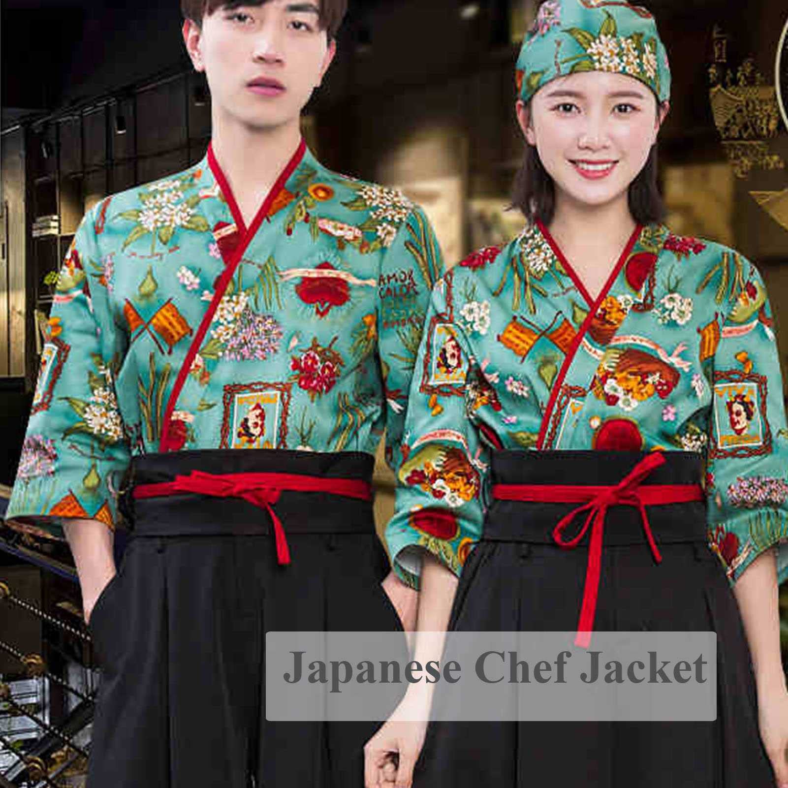 Giacche Chef Asciugatura Veloce Unisex, Cardigan Kimono, Traspirante e Confortevole, Tutte Le Stagioni