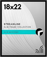 Vista 93 de Americanflat - Portarretratos de 24x30 pulgadas con plexiglás pulido, colección Streamline, marco de fotos con borde delgado para exhibir en pared