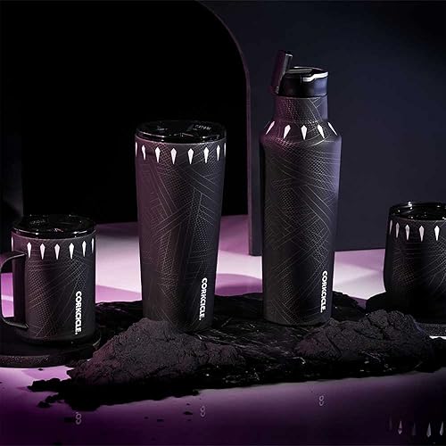 Miniatura 6 de Corkcicle Marvel - Vaso de viaje de acero inoxidable con triple aislamiento de 24 onzas con tapa y parte inferior de silicona para bebidas calientes