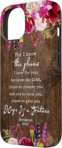 Miniatura 5 de Funda cristiana para iPhone 13 Pro Max For I Know The Plans I Have For You Jeremías 2911
