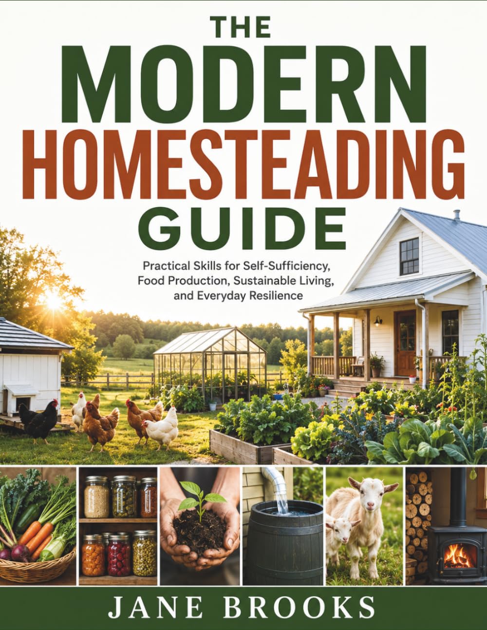 The Modern Homesteading Guide: Practical Skills for Self-Sufficiency, Food Production, Sustainable Living, and Everyday Resilience