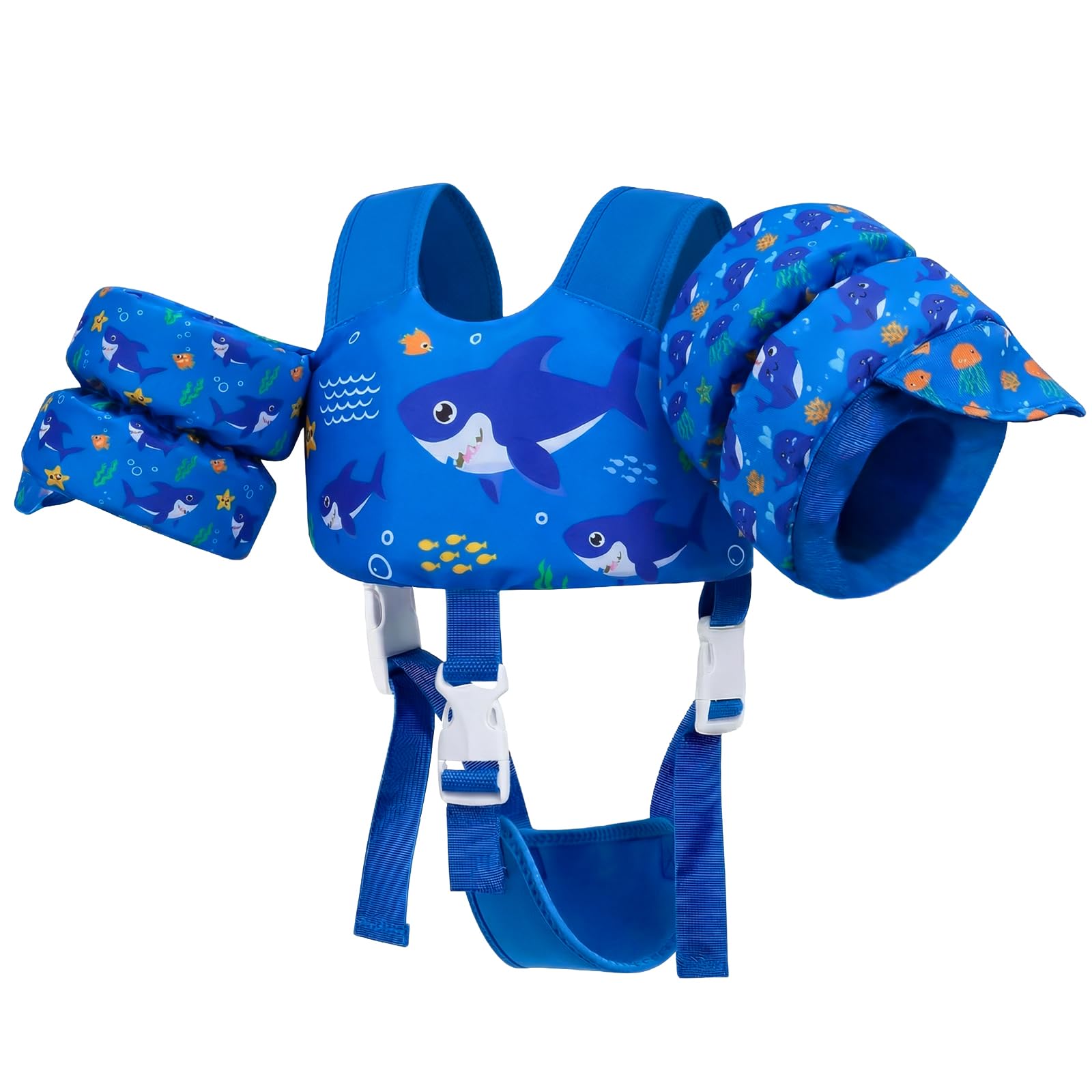 Gogokids Puddle Float Jumper 24-66 Pounds, Toddler Swim Vest Kids Floaties