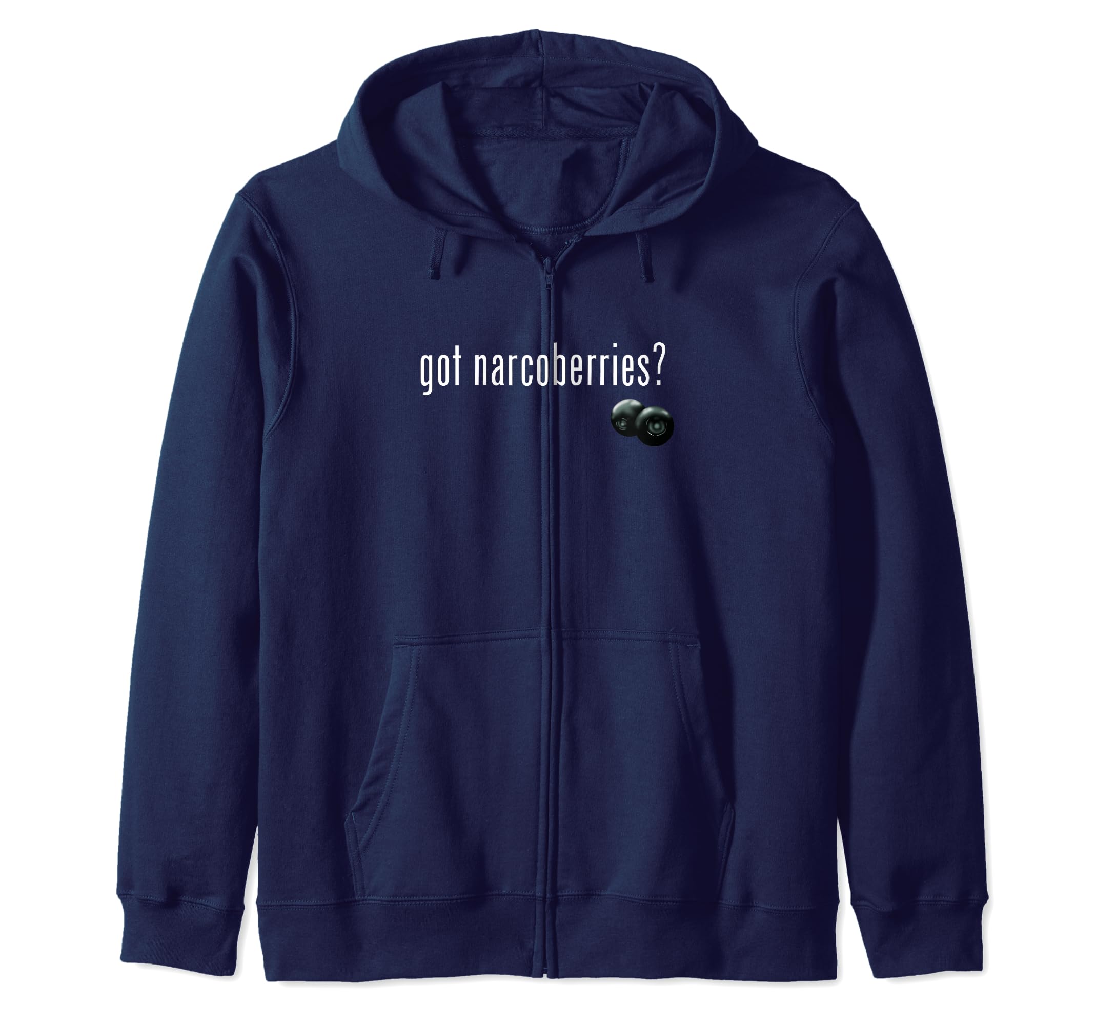 Got Narcoberries? Gamer design Zip Hoodie