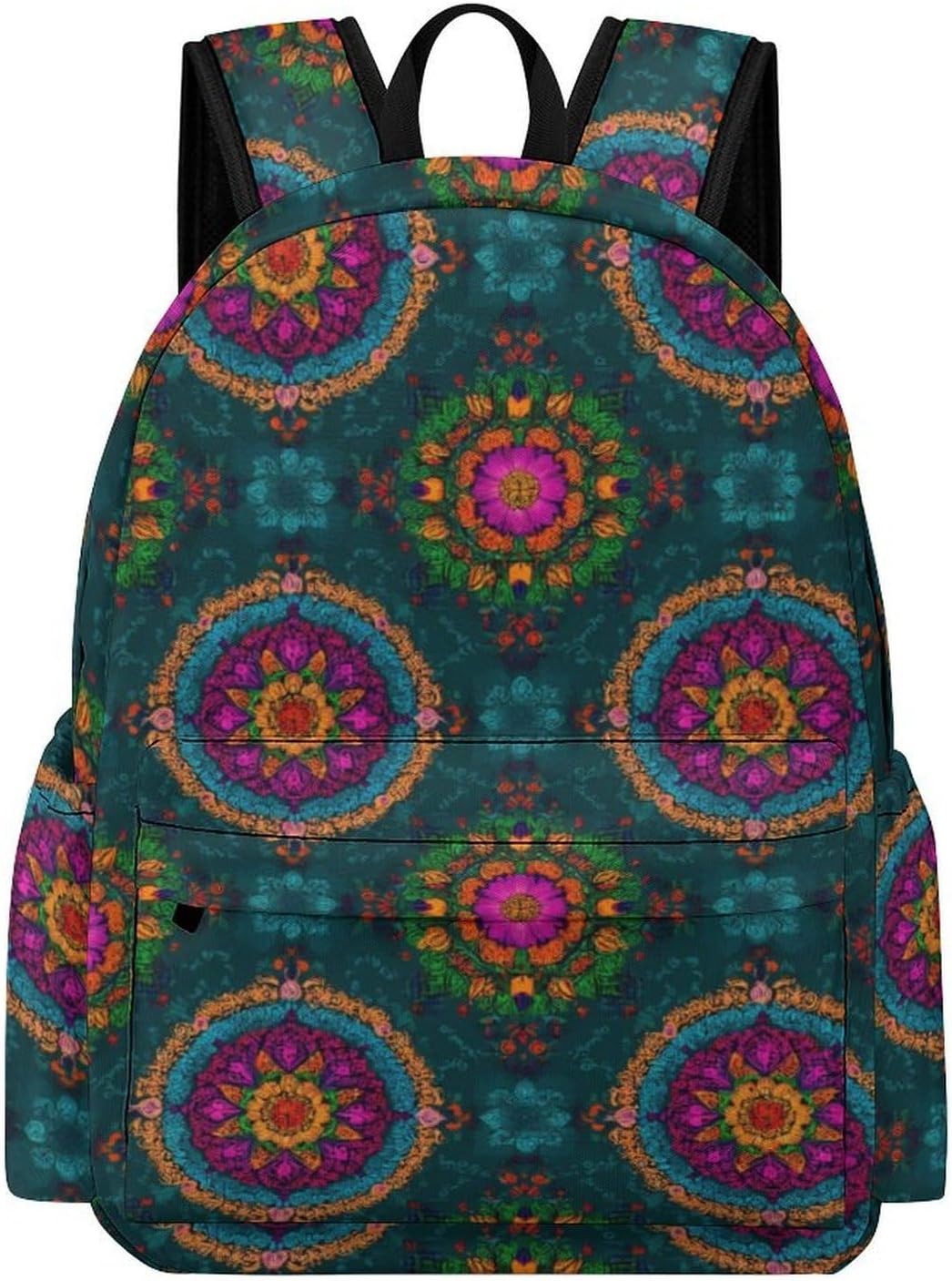 Paisley And Mandala Novelty Backpack Lightweight Daypacks