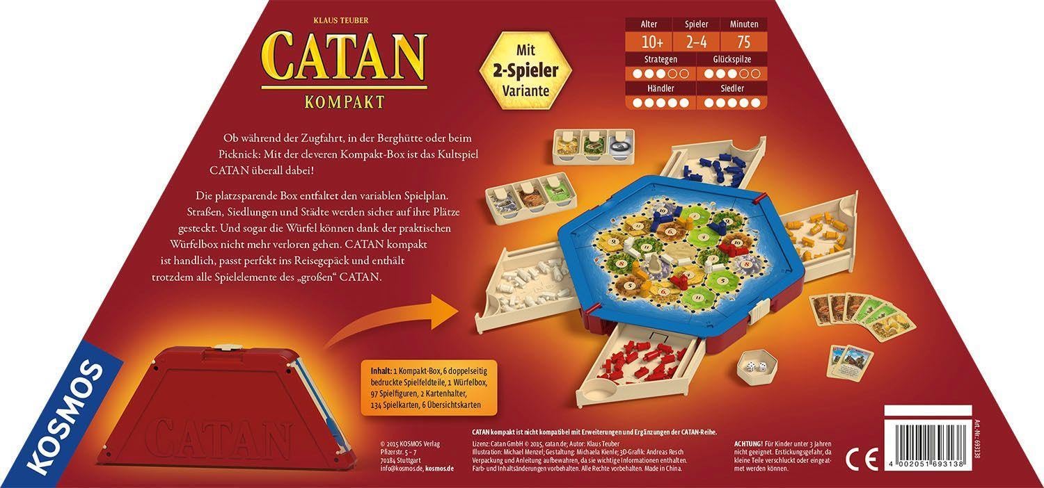 Catan Das Spiel kompakt: Für 2-4 Spieler ab 10 Jahren